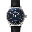 IWC ポルトギーゼ 7デイズパワーリザーブ IW500703 ブラック 31202