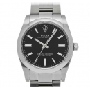 ロレックス オイスターパーペチュアル 34 124200 ブライトブラック