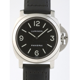 パネライ PANERAI ルミノールベース zPAM00112 44mm　シースルーバック ブラック