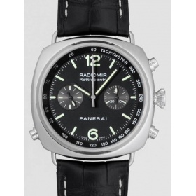 パネライ PANERAI ラジオミール　ラトラパンテ zPAM00214 45mm　シースルーバック ブラック