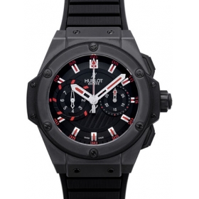 HUBLOT キングパワー フドロワイヤント ブラックマジック　Ref.715.CI.1123.RX