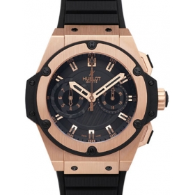 HUBLOT キングパワー フドロワイヤント ゴールド (King Power Foudroyante Gold / Ref.715.PX.1128.RX