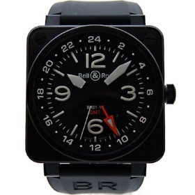 ベル＆ロス　BELL＆ROSS　BR01-93　GMT　46mm　自動巻　ラバー