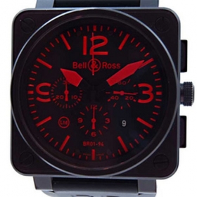 ベル＆ロス　BELL＆ROSS　BR01-94-RED　クロノグラフ