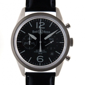 ベル＆ロス　BELL＆ROSS　ヴィンテージ　オリジナルカーボンクロノ　BR126　41mm　SS　自動巻