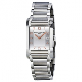 ボーム&メルシエ 　腕時計　ハンプトン　M0A10049　ホワイト×ステンレススチール