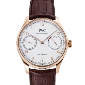 IWC ポルトギーゼ 7デイズパワーリザーブ IW500701 シルバー 34825